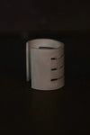 Parts of Four Spine Bracelet Collection Highly Handcrafted PS4-608-6-UAS-CSY 60mm Super Acid Silver PPOF20